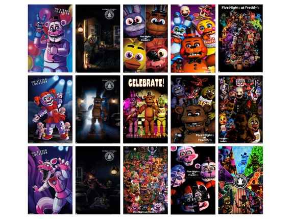 Five Nights at Freddys Poster FNAF Printable Game Poster - Etsy Canada