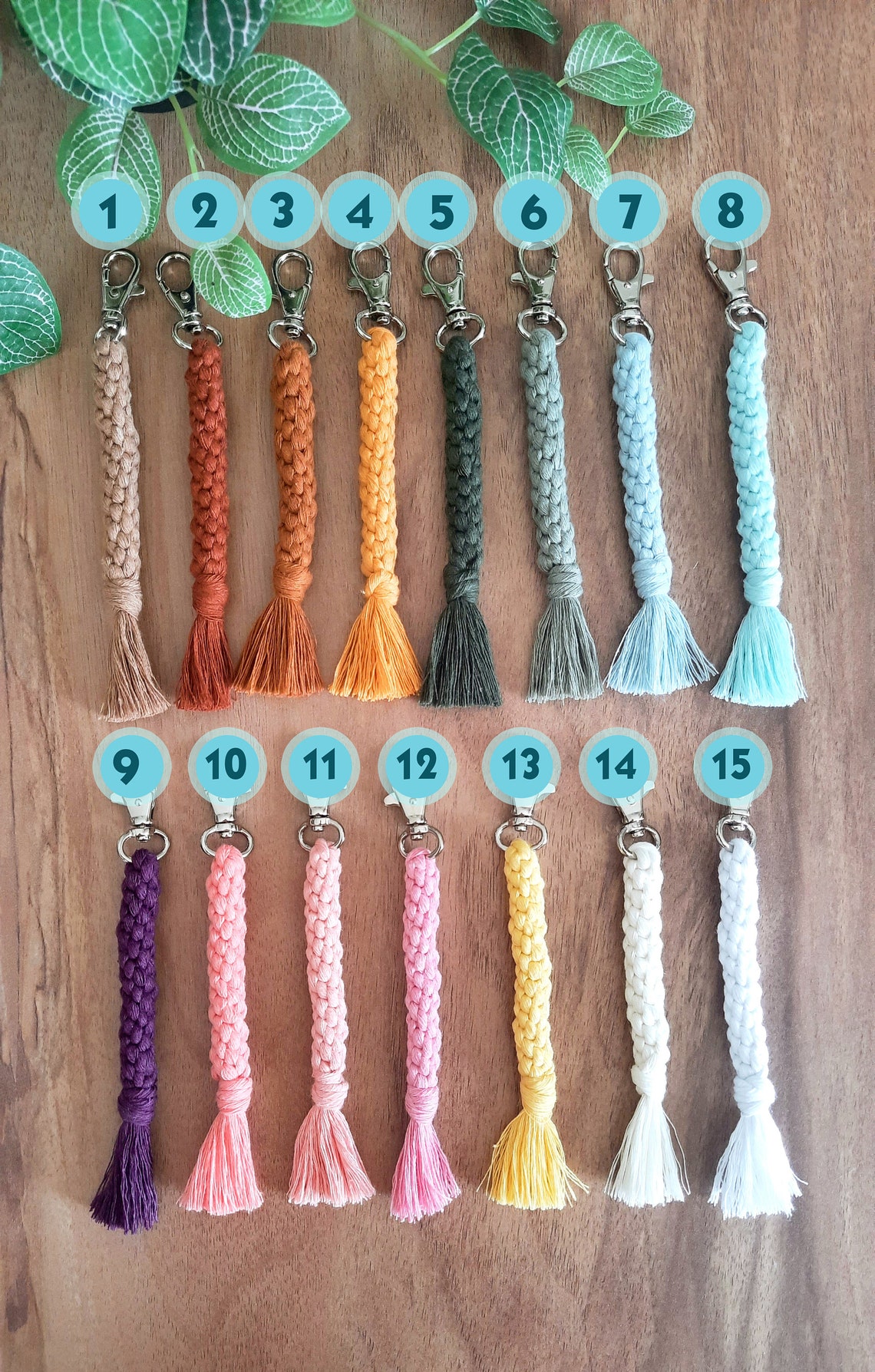 Crown Knot Macrame Keychain, Macrame Chinese Crown Knot Keychain, Crown