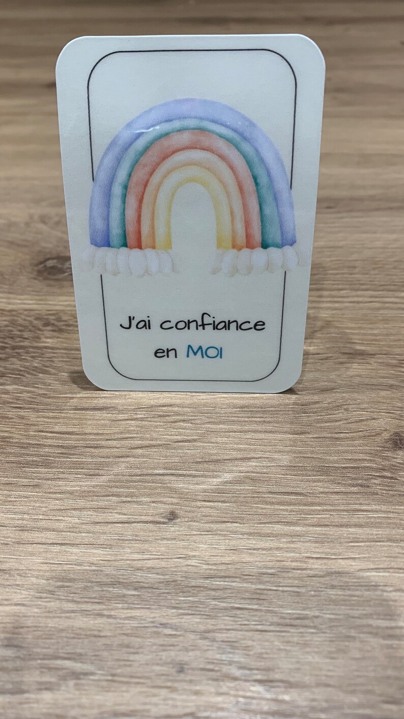 Carte di affermazione positiva - bambino - oracolo - sofrologia - sviluppo personale - cnv immagine 9