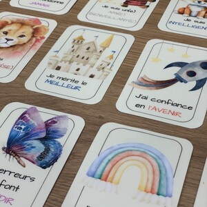 Carte di affermazione positiva - bambino - oracolo - sofrologia - sviluppo personale - cnv immagine 5