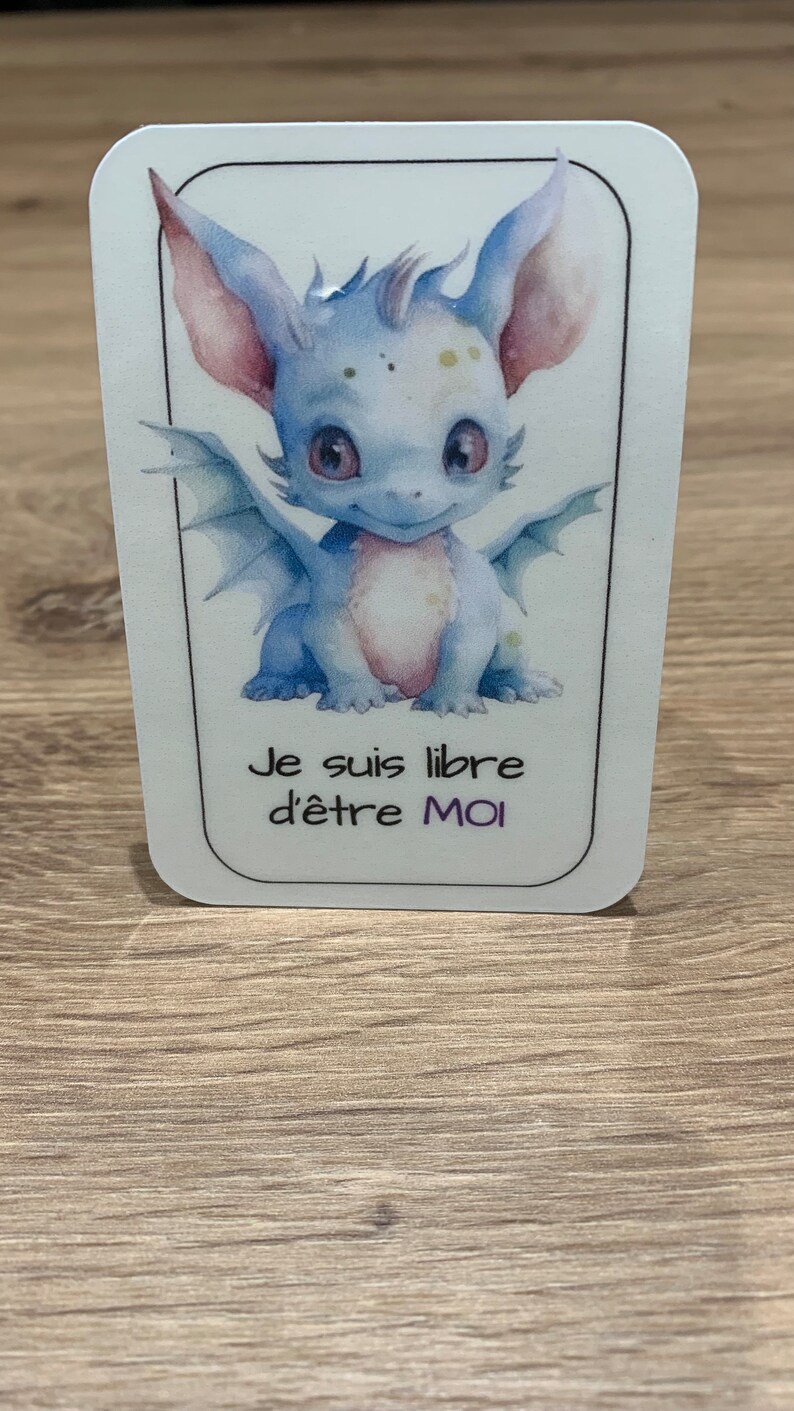 Carte di affermazione positiva - bambino - oracolo - sofrologia - sviluppo personale - cnv immagine 7
