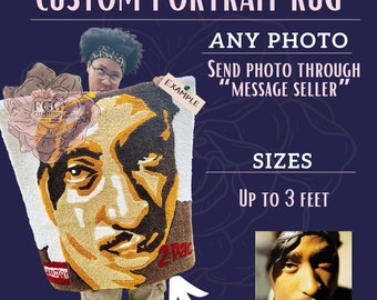 Custom Portrait Rug - Etsy
