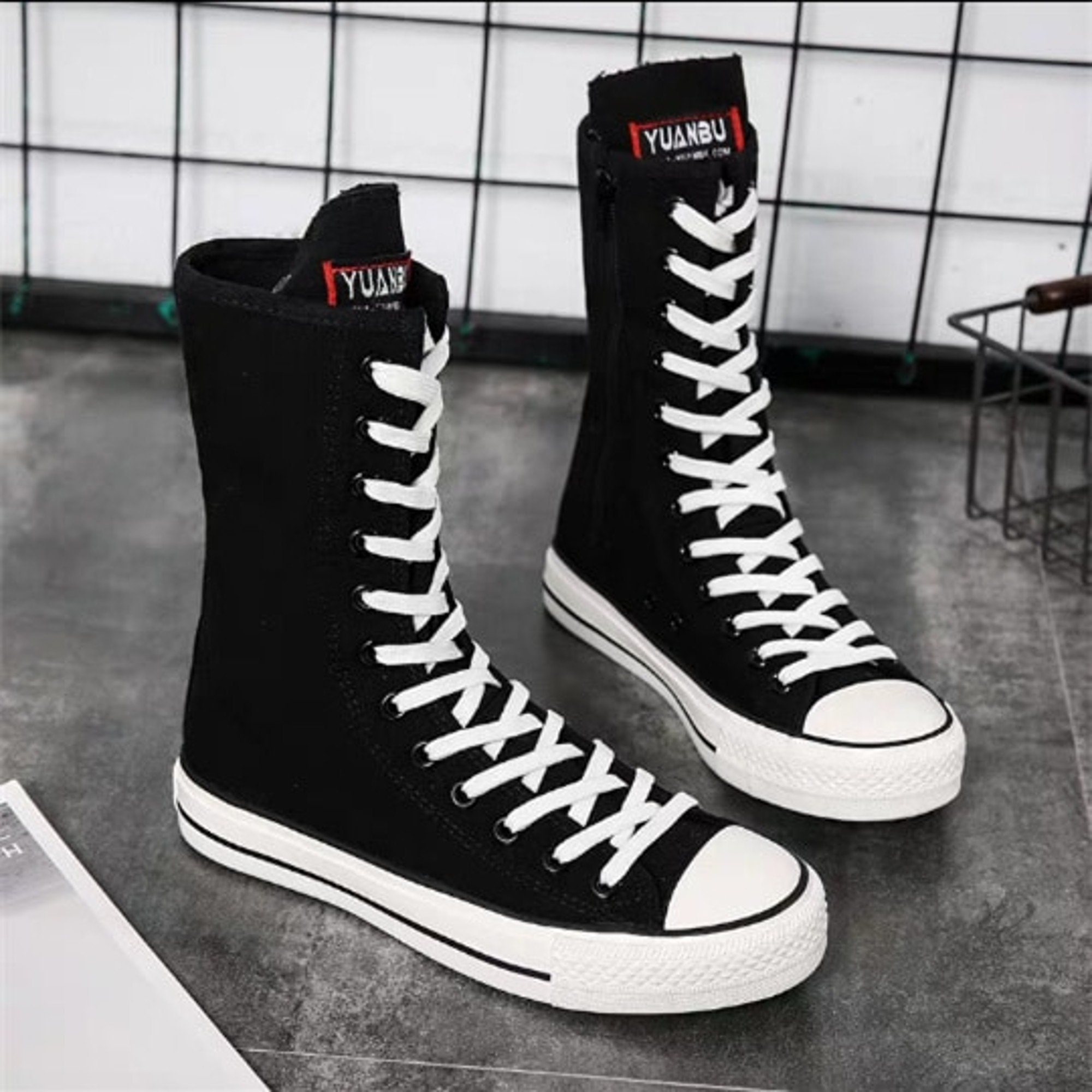 Knee High Sneakers - Etsy