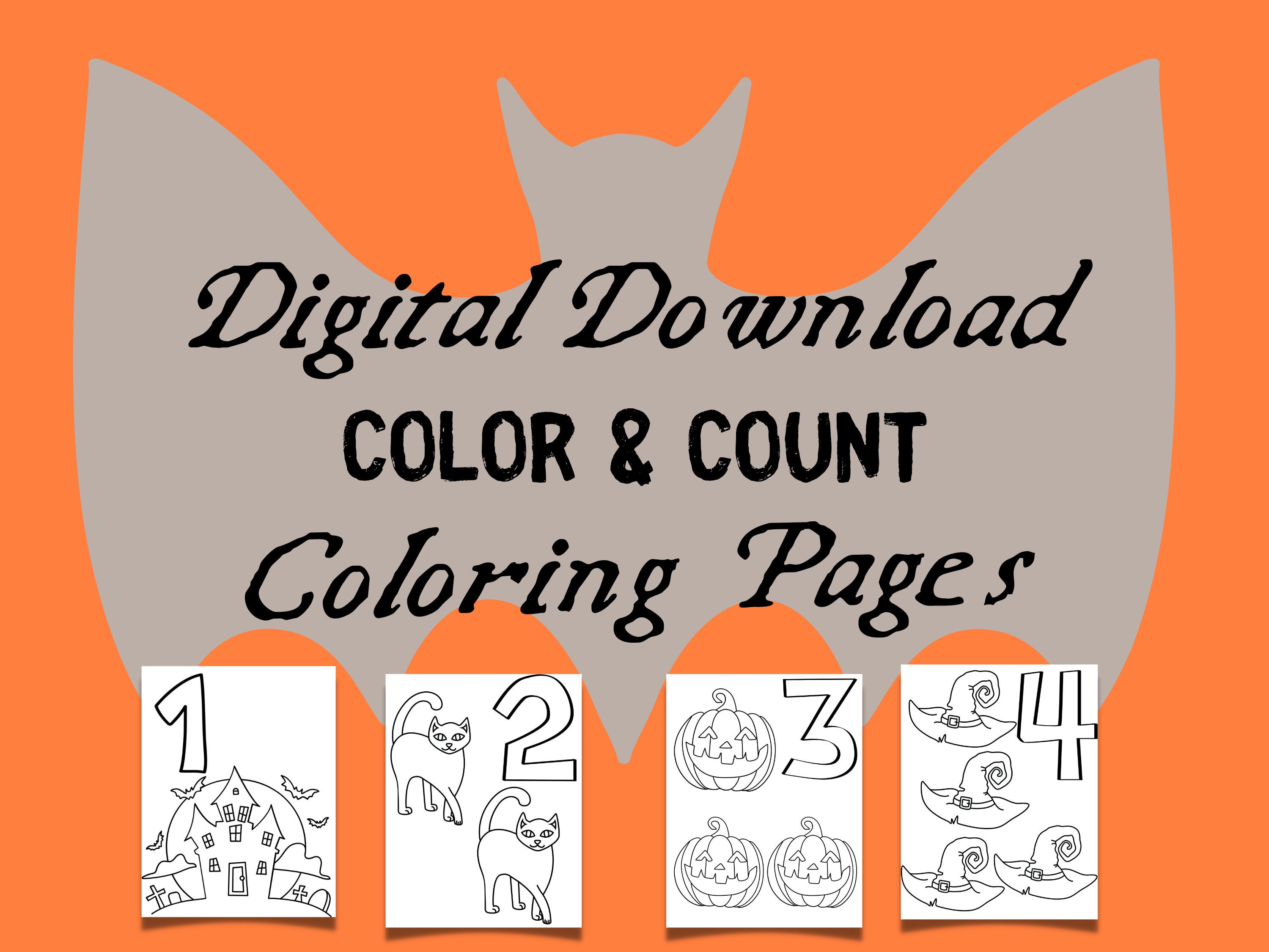 The Count Coloring Page