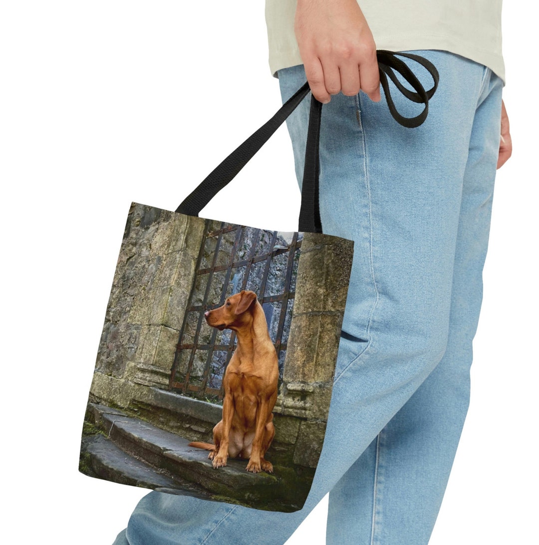 Fox Red Labrador Tote Bag Oban Design Small, Medium and Large Sizes