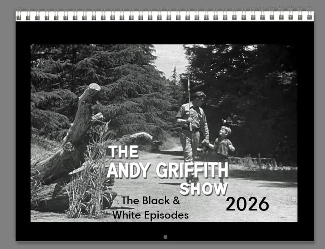 Vintage TV Westerns The Andy Griffith Show 2026 Wall Calendar 8 5 X Il 1080xN.7256487154 Mn5r 