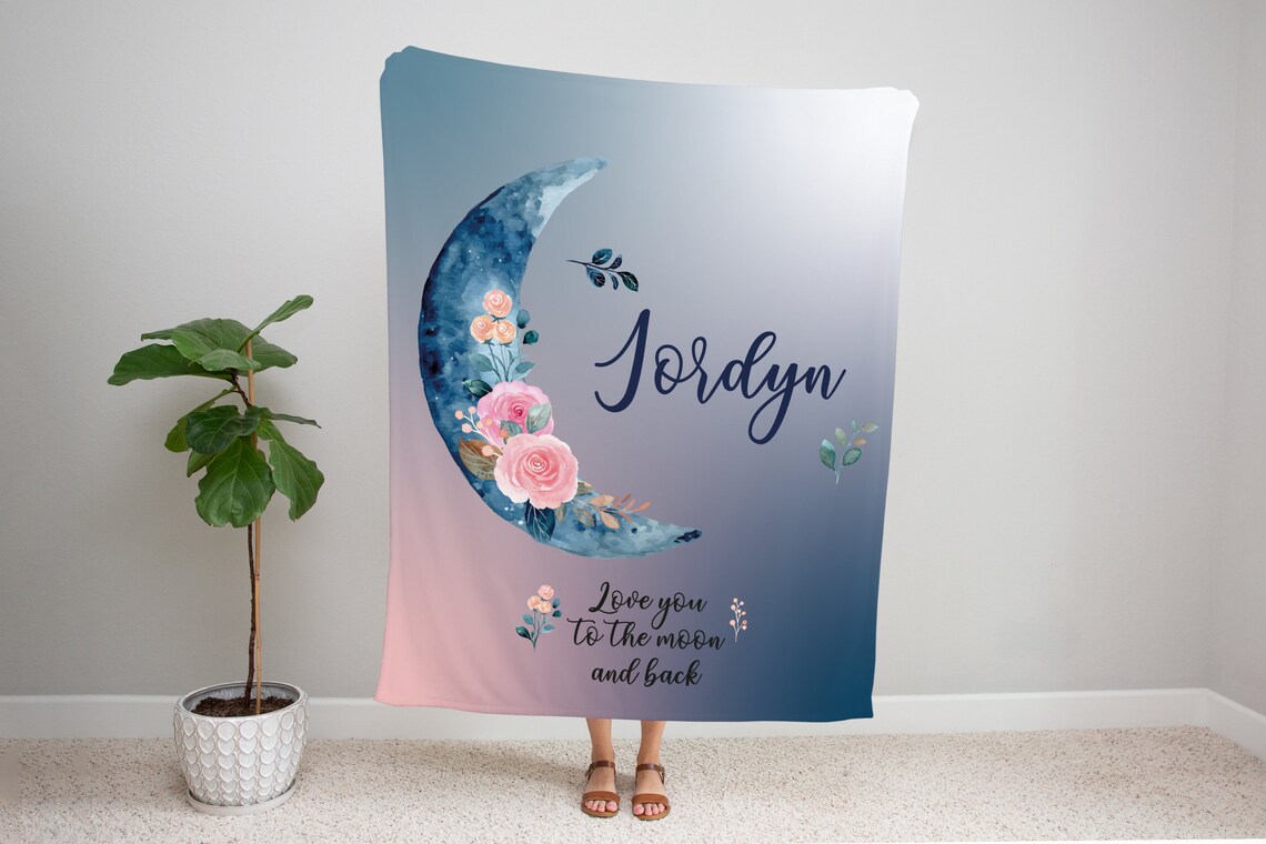 Moon Crib Bedding Set Crib Bedding Set Girl Moon Nursery Etsy