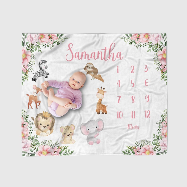 Safari Crib Bedding Set Girl Crib Bedding Safari Animal Etsy