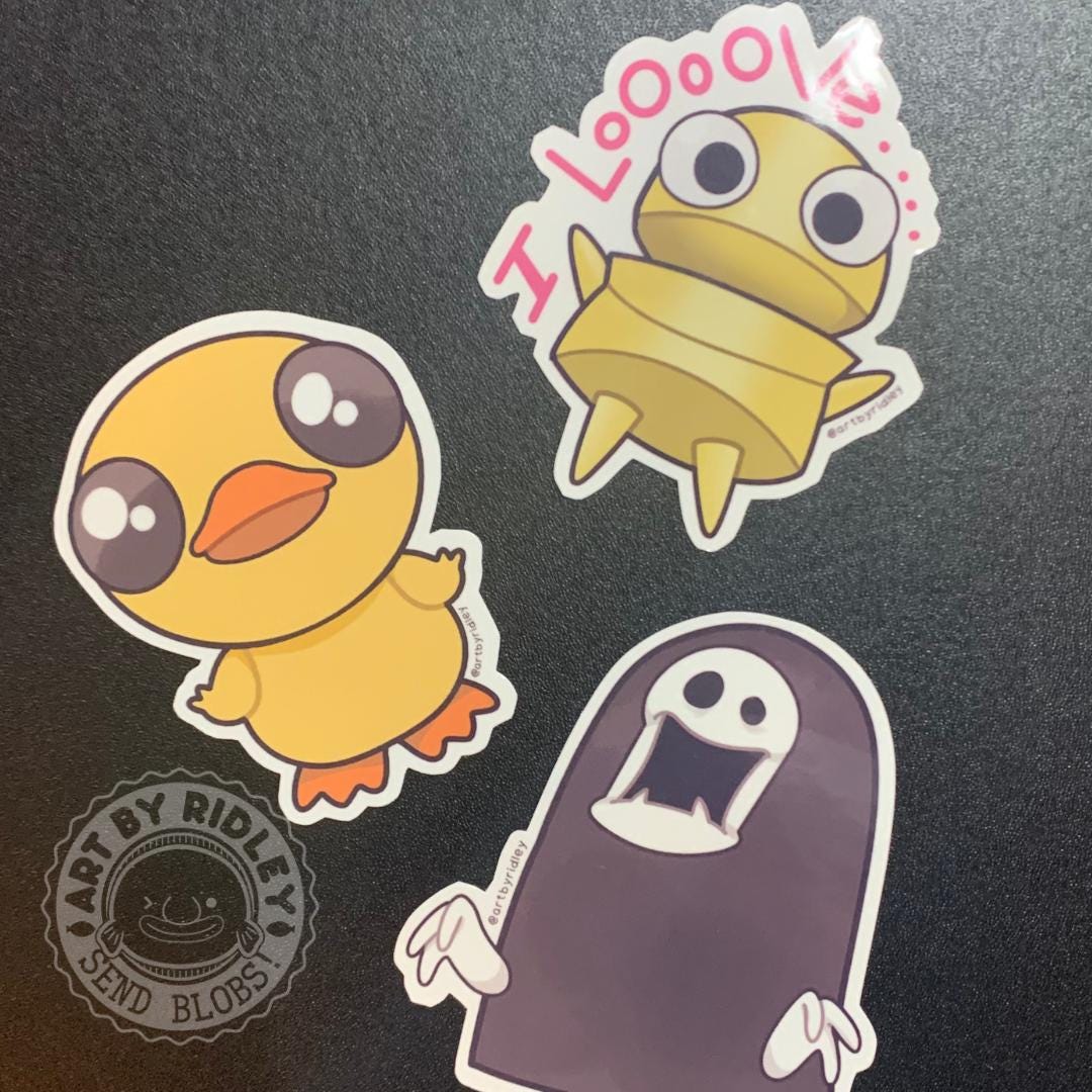 REPO Die-cut Sticker - I Love, Robe, Duck - Etsy