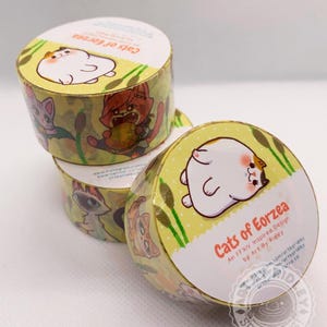 Washi Tape Cats of Eorzea