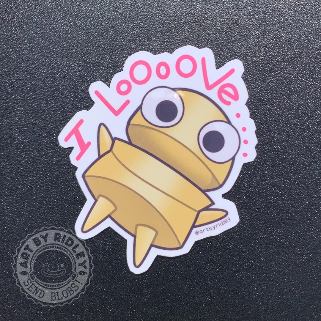 REPO Die-cut Sticker - I Love, Robe, Duck - Etsy