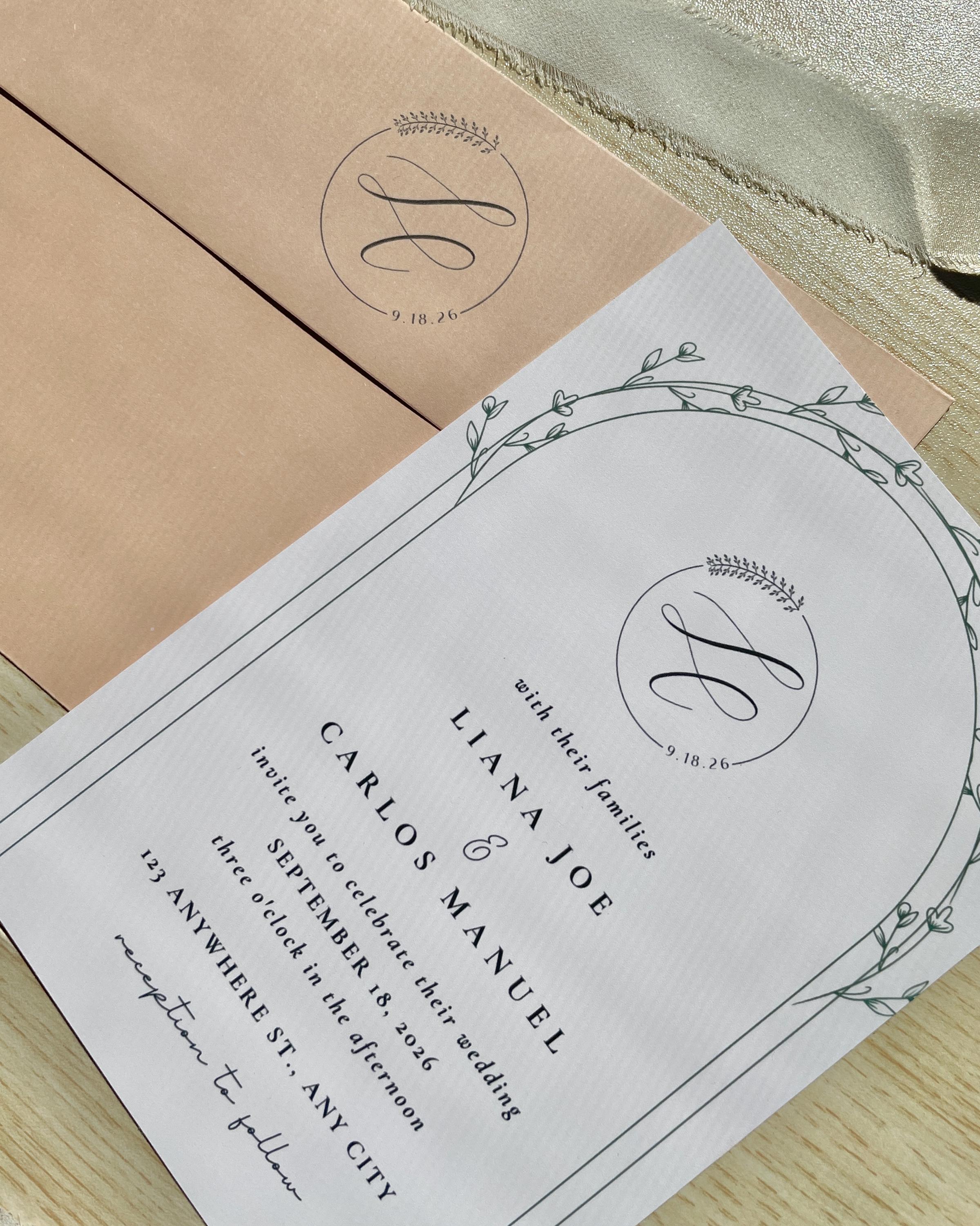 Custom Wedding Monogram Logo | Digital File Only | Personalized Couple ...