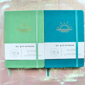 Dot Grid Journal, A5 Dot Grid Journal, A5 Journal, Reading Journal, Journals and Notebooks, Junk Journal, Dot Grid Notebook, Office Decor