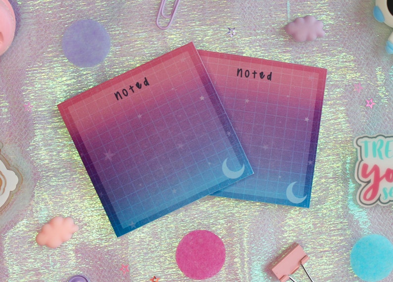 Sticky Notes, Cute Sticky Notes, Pretty Post It Notes, Plan Sticky ...