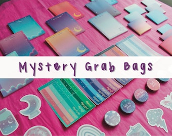 Bolsa Misteriosa, Caja Misteriosa para Mujer, Caja Misteriosa, Papelería Misteriosa, Pegatinas Misteriosas, Bolsa Misteriosa Kawaii, Regalos de Halloween