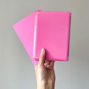 Pink Kindle Case Insert for All Models, Custom Kindle Inserts for Clear Case, Card Stock Kindle Paperwhite Scribe Decor, Book Accessories