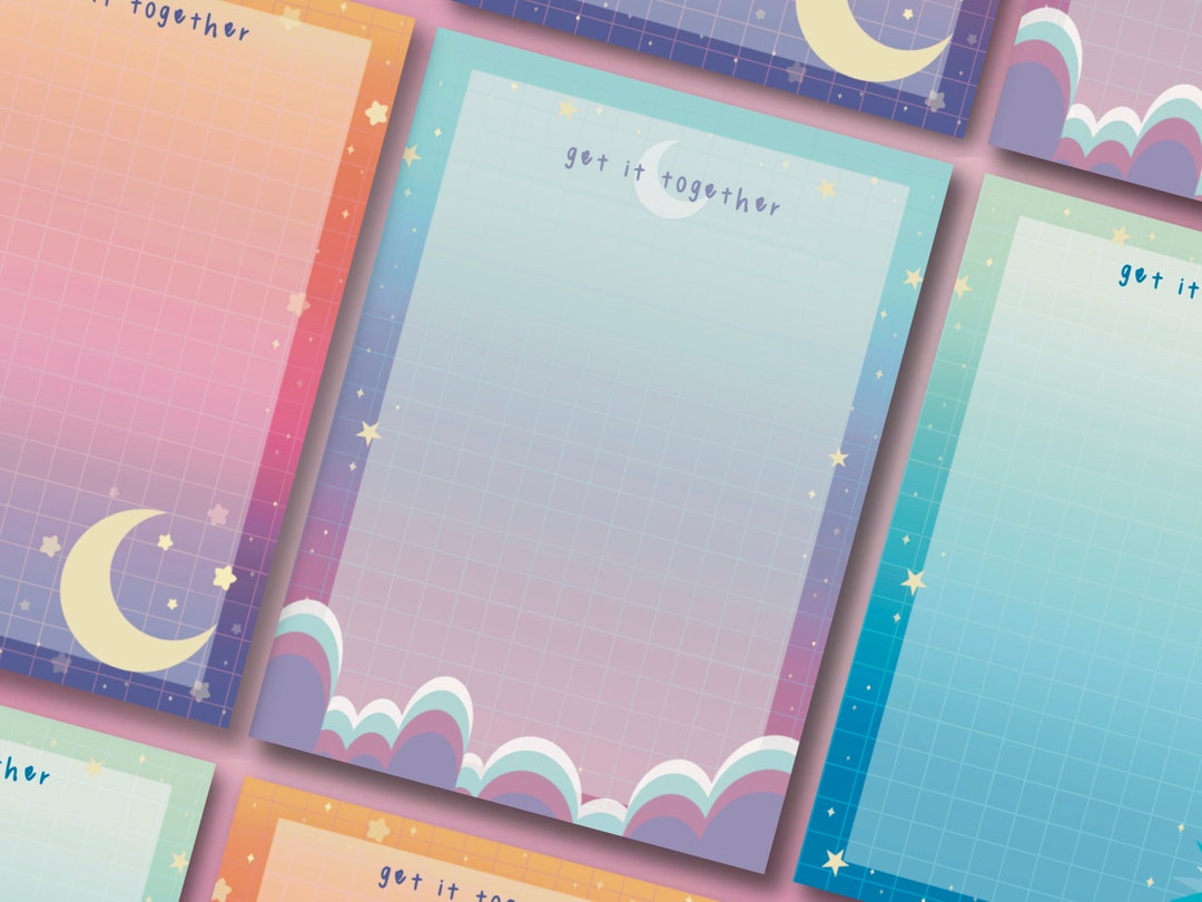 Cute Notepads, Blank Notepads, Lined Notepads, Notepads for Teachers