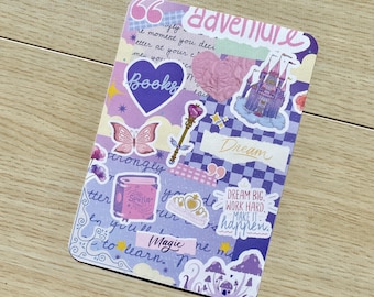 Inserto para Kindle de Princesas Fantasía / Inserto para Lector Electrónico Físico / Inserto para Kindle de Fantasía / Accesorio de Cuento de Hadas para Kindle / Regalos para Amantes de los Libros