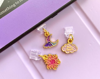 Charms para Kindle, Charms para Kindle con tapón antipolvo, Charms para Kindle al por mayor, Charms para Kindle con tapón antipolvo, Charms USB, Accesorios para Kindle, Regalos para amantes de los libros, Tapones antipolvo