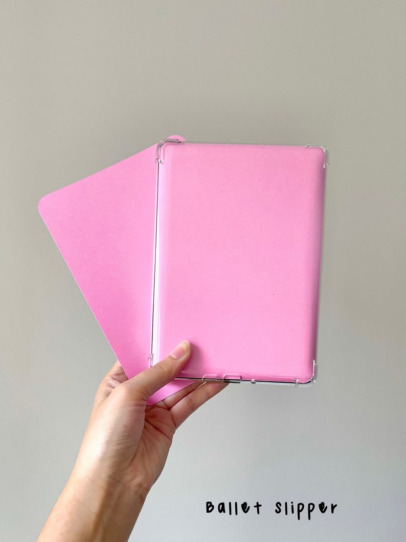 Pink Kindle Case Insert for All Models, Custom Kindle Inserts for Clear Case, Card Stock Kindle Paperwhite Scribe Decor, Book Accessories