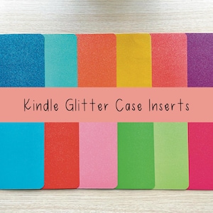 Kindle Case Insert for All Models, Custom Kindle Inserts for Clear Case, Card Stock Kindle Paperwhite Scribe Decor, Book Accessories