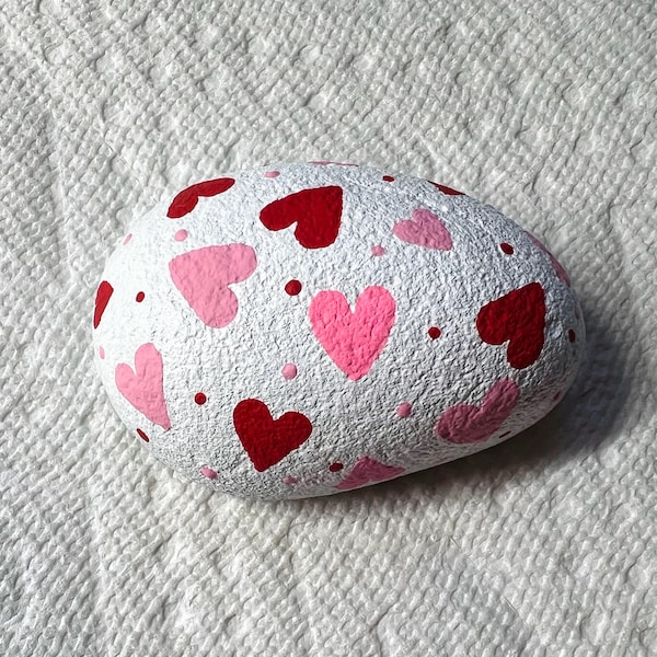 Valentine Painted Rocks - Etsy