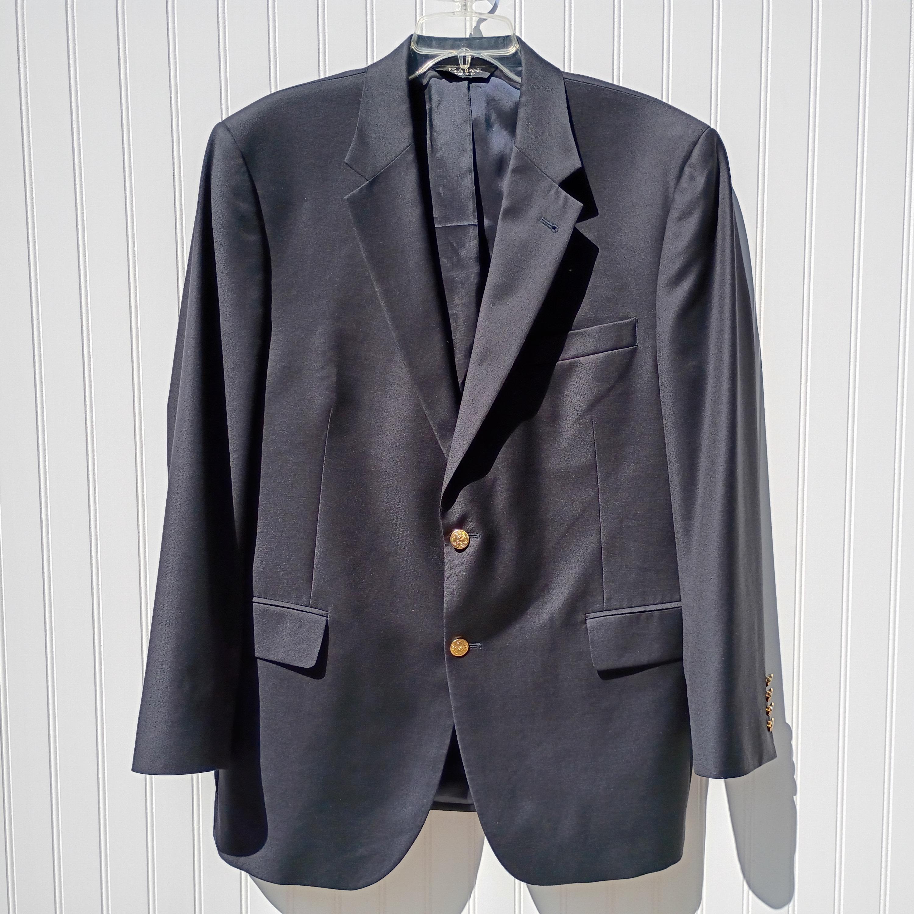 Navy Blue Blazer 44 - Etsy display picture 1