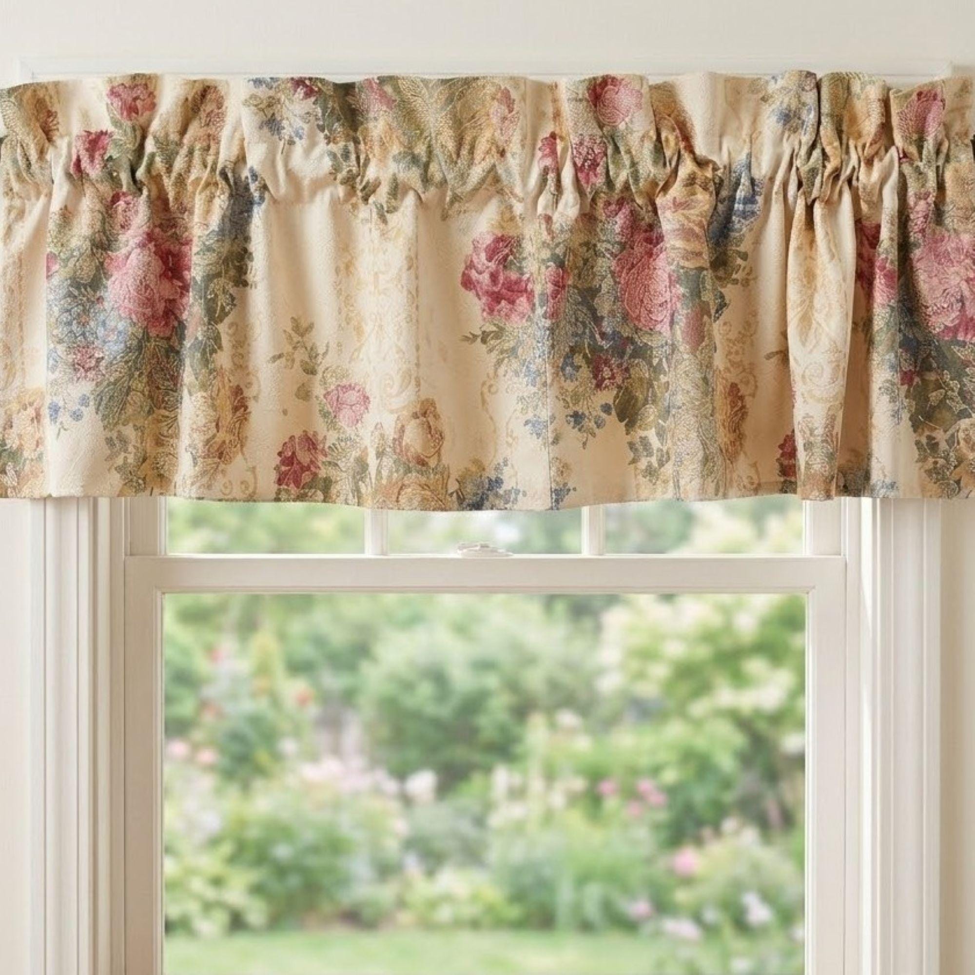Vintage Sears Kitchen Window Curtain - Etsy