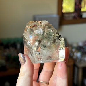 Garden quartz included crystal freeforms