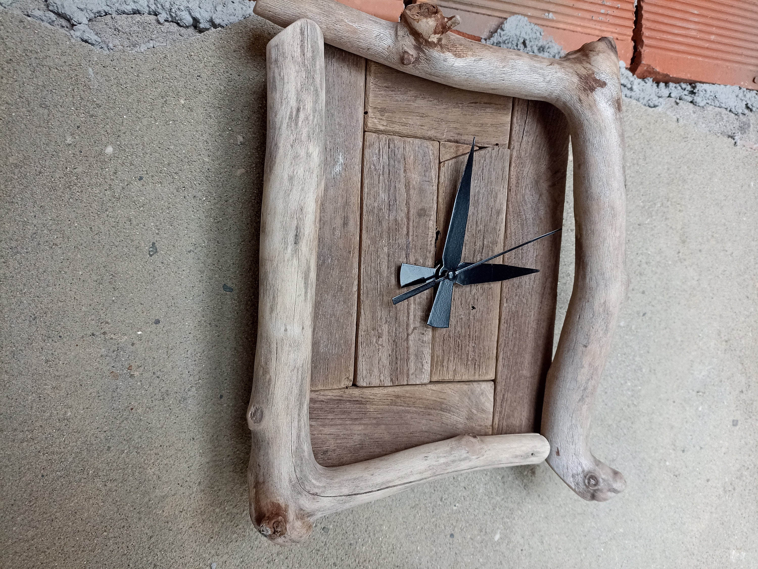 Handmade Driftwood Wall Clock. From the Sea of Troy Full of Etsy