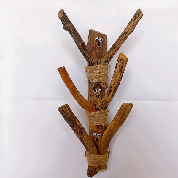Driftwood Coat Rack Etsy