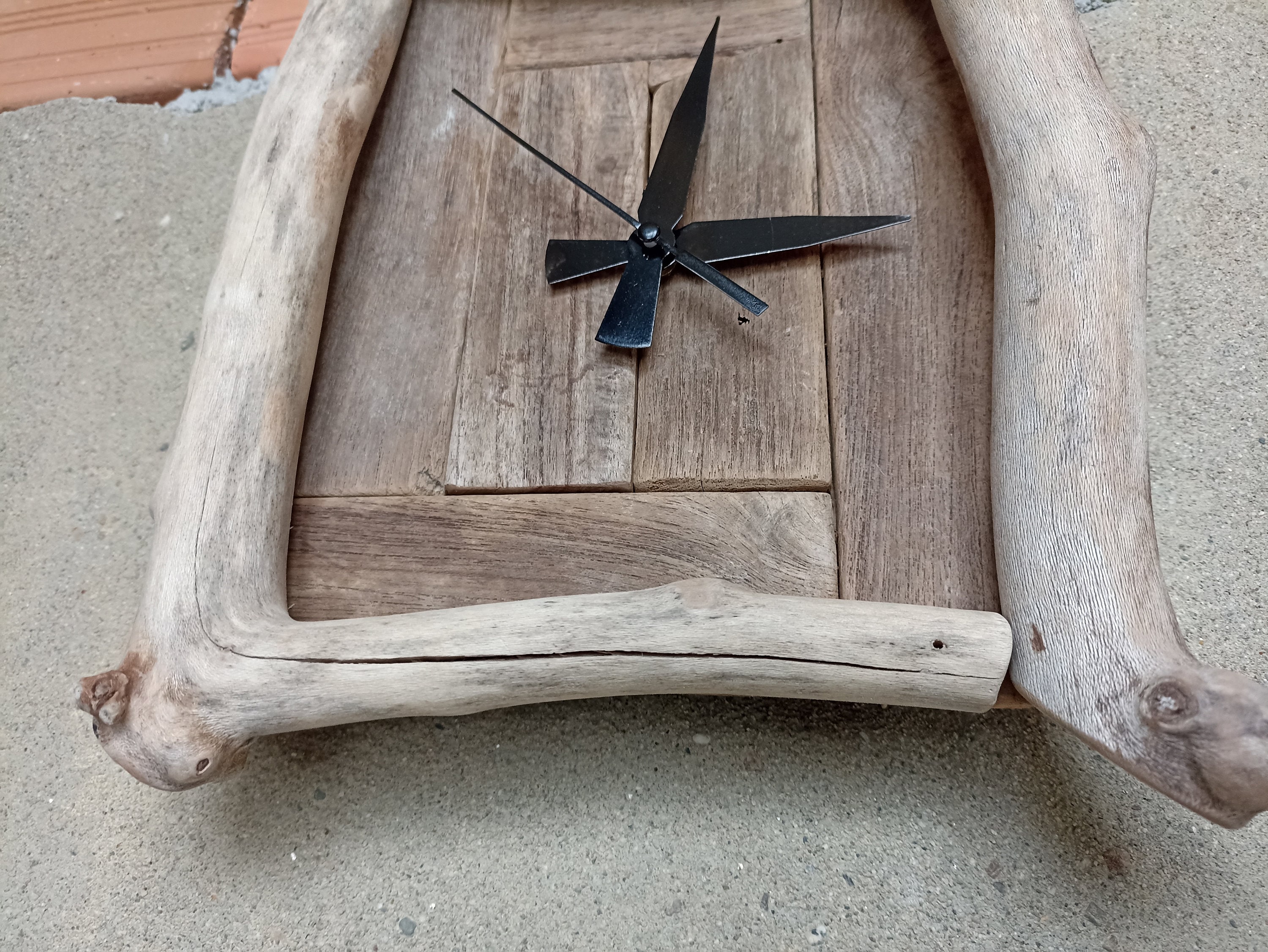 Handmade Driftwood Wall Clock. From the Sea of Troy Full of Etsy