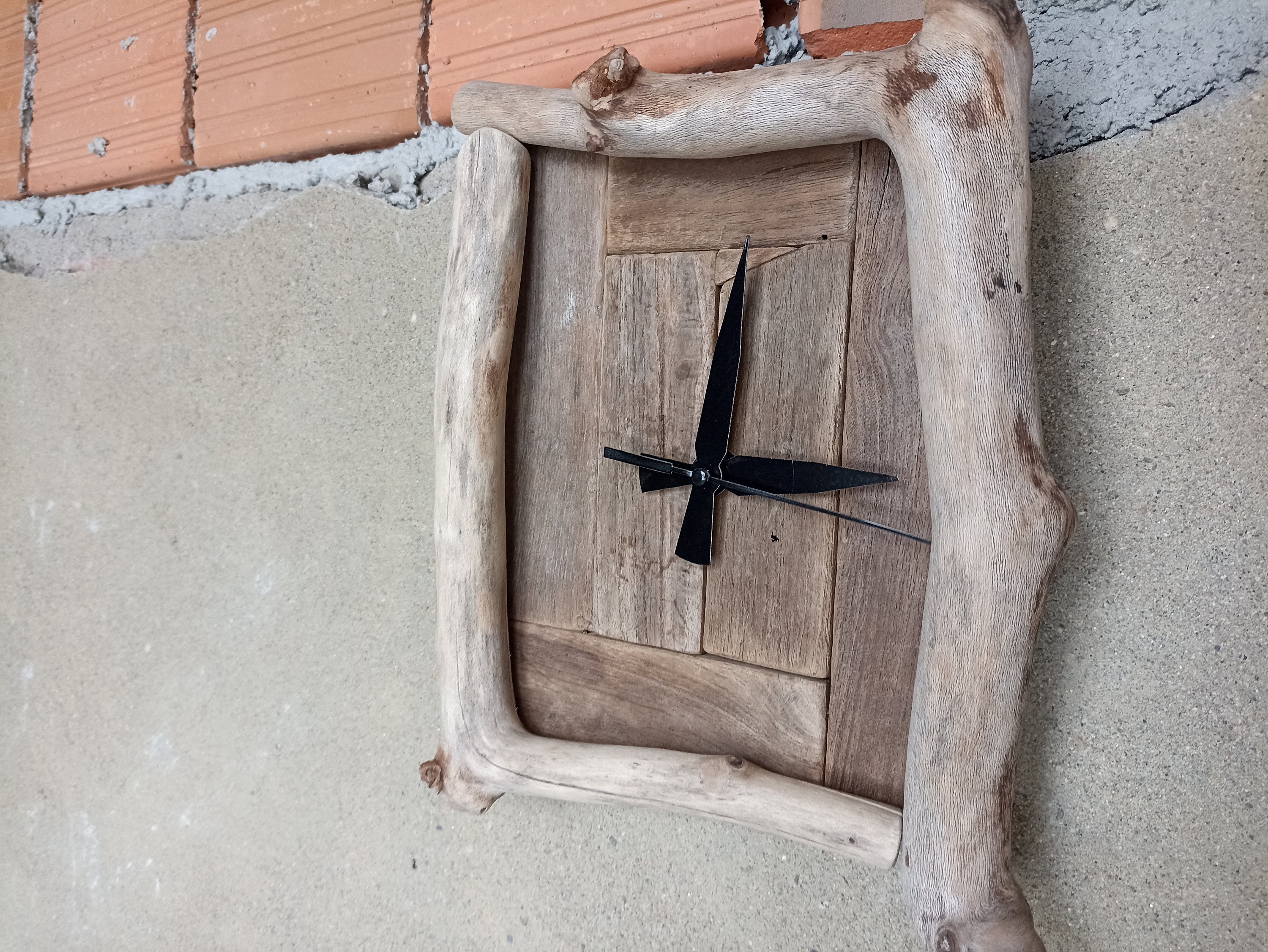 Handmade Driftwood Wall Clock. From the Sea of Troy Full of Etsy