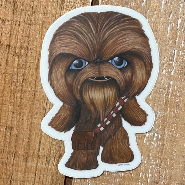 Baby Chewy Vinyl Sticker