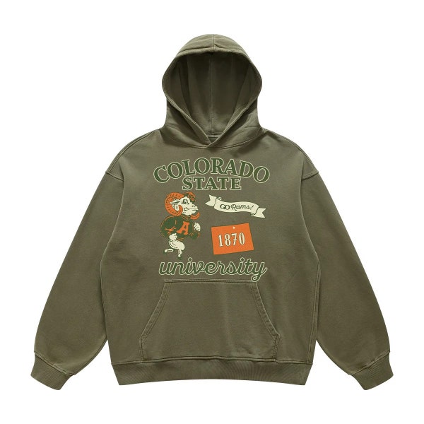 Colorado State Retro Style College Sweatshirt