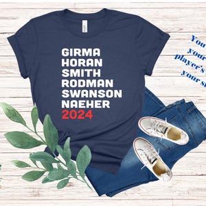 USWNT Soccer Team T-Shirt: 2024 World Cup Tee