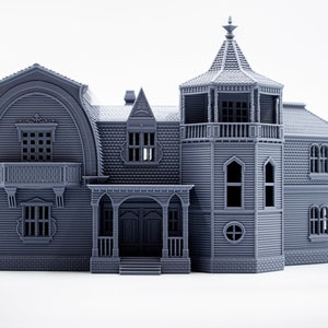 Munsters House 3d printed architectural miniature model