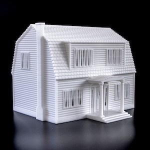 Freddy Krueger Haunted House 3d printed model paintable architectural miniature building image 2