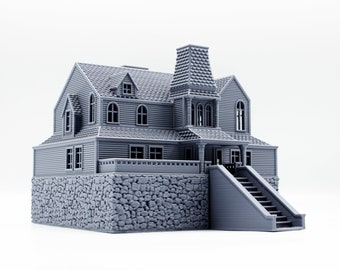 Salem's Lot Marsten House 3d printed architectural model