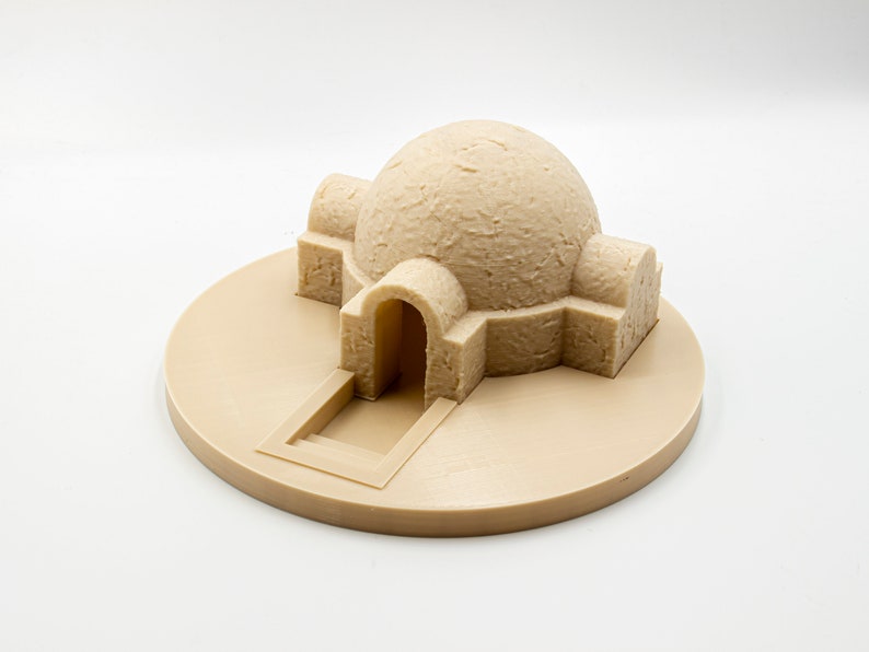 Star Wars Tatooine Home of Luke Skywalker 3d printed architectural model image 5