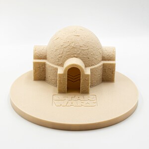 Star Wars Tatooine Home of Luke Skywalker 3d printed architectural model image 10