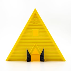 Midsommar Yellow Pyramid Temple 3d printed model