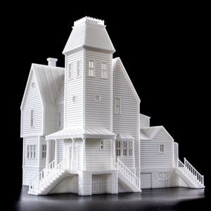 Beetlejuice Maitlands Haunted House 3d printed building model paintable architectural miniature image 4