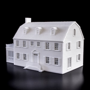 Amityville Horror Haunted House 3d printed model paintable architectural miniature zdjęcie 5
