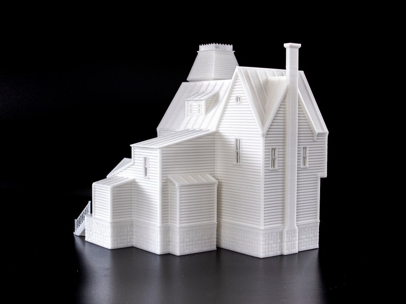 Beetlejuice Maitlands Haunted House 3d printed building model paintable architectural miniature image 7