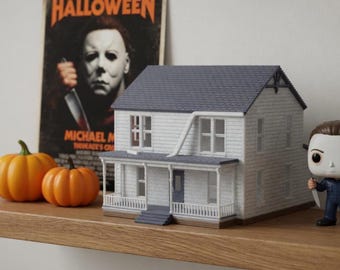 Michael Myers Halloween House 3d Printed Model