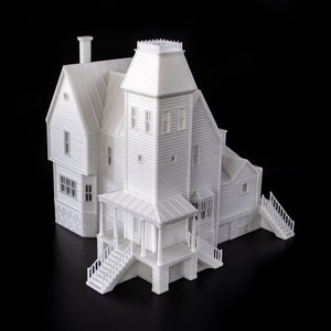 Beetlejuice Maitlands Haunted House 3d printed building model paintable architectural miniature image 9