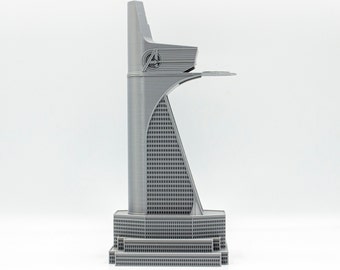 Avengers Tower building 3d printed architectural model - Stark Tower