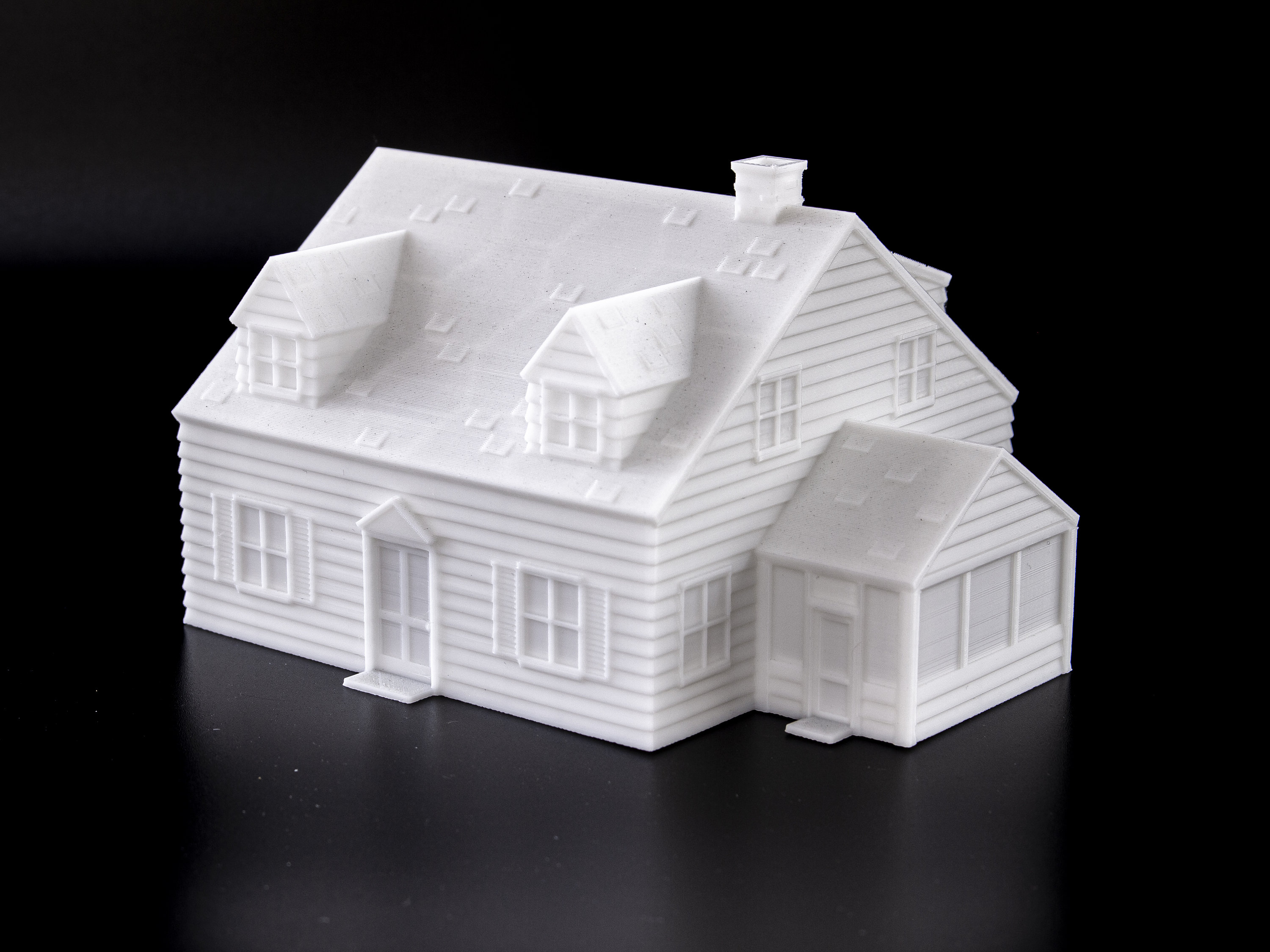 3d printed store miniature house