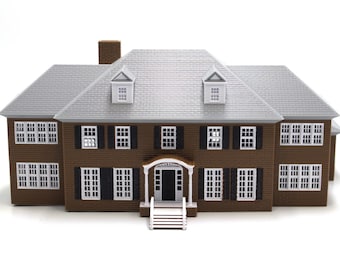 Home Alone McCallisters House: 3D Printed Architectural Model